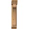 Ekena Millwork Legacy Traditional Rough Sawn Bracket w/ Offset Brace, Western Red Cedar, 6"W x 20"D x 32"H BKT0604X20X32LEC01RWR - alternate 3